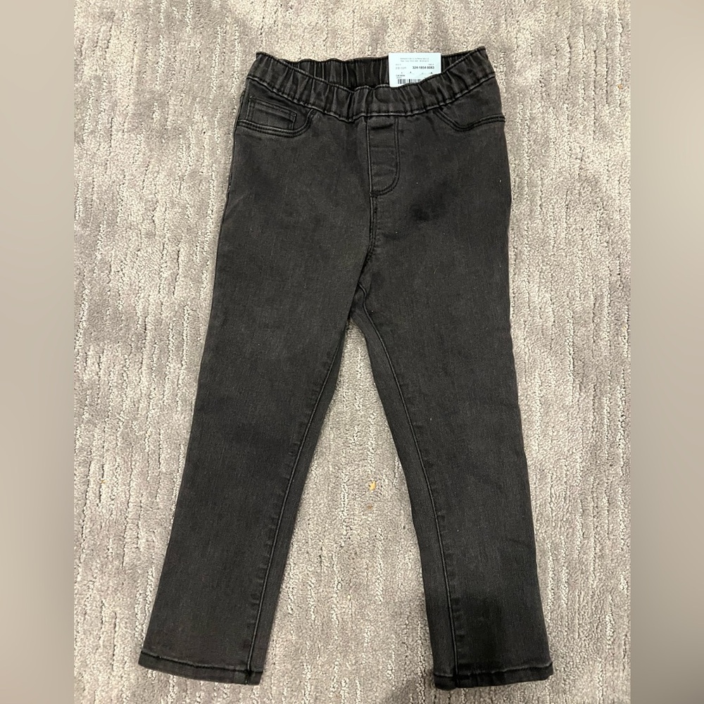 Kids Black Jean Jegging